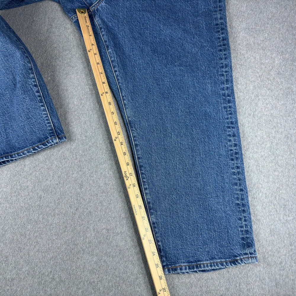 Levis Womens Jeans 20W (42x26) Premium 501 Button Fly Big E - Picture 7 of 15